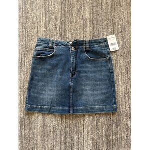 We the Free (Free People) Jean / Denim Mini Skirt size 27 NWT